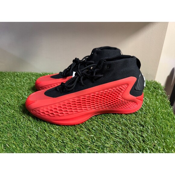 Adidas Anthony Edwards AE 1 Red Black Basketball Georgia Bulldogs IG6669 Mens 9 main image 3